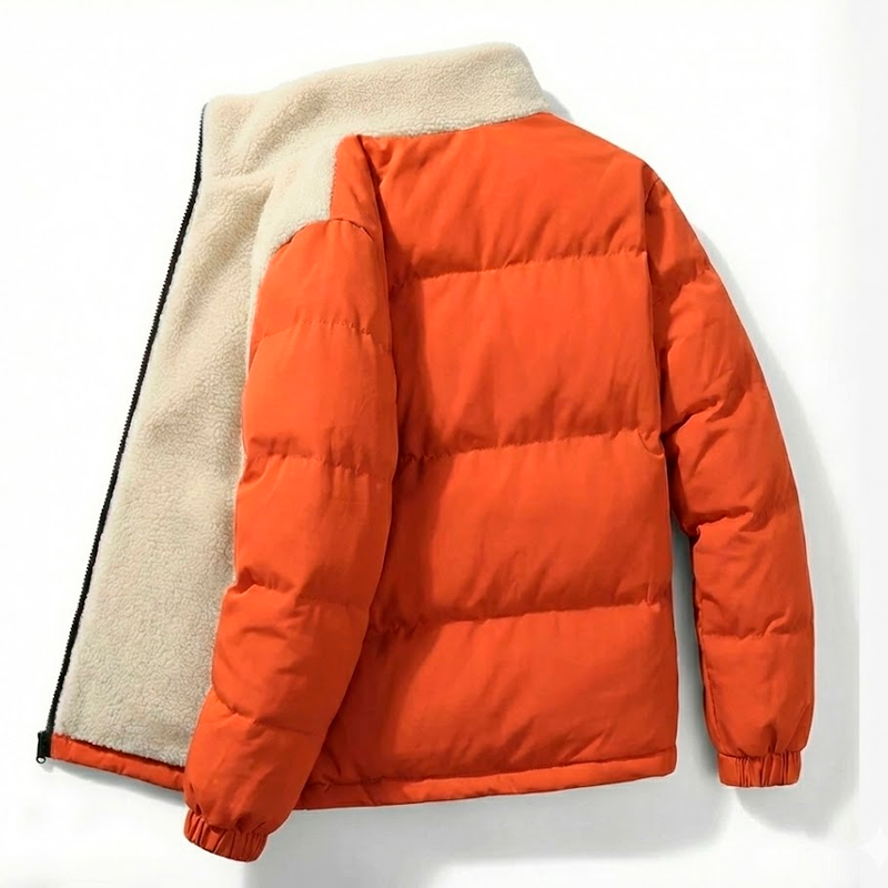 Dual Cozy Sherpa Puffer