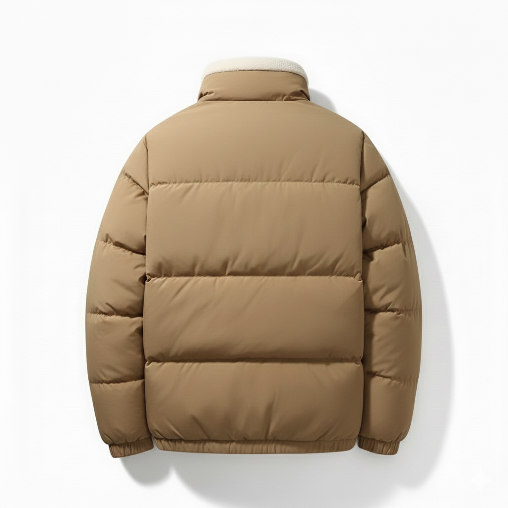 Dual Cozy Sherpa Puffer
