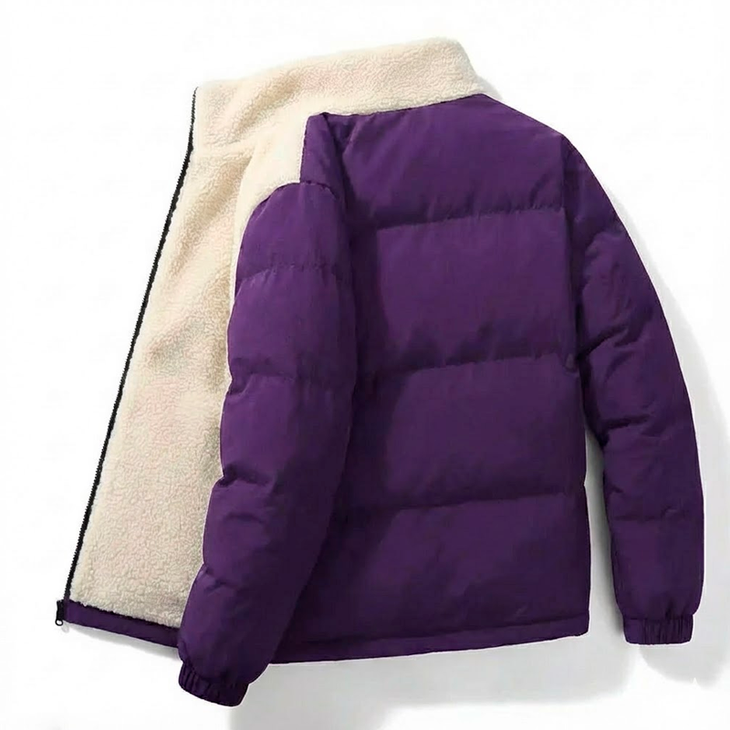 Dual Cozy Sherpa Puffer